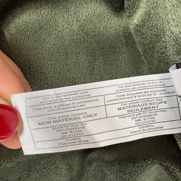 Green Winter Coat Puffer Jacket Faux Fur Removable Hood Sz 1X (Fits Like Large) - Picture 8 of 15